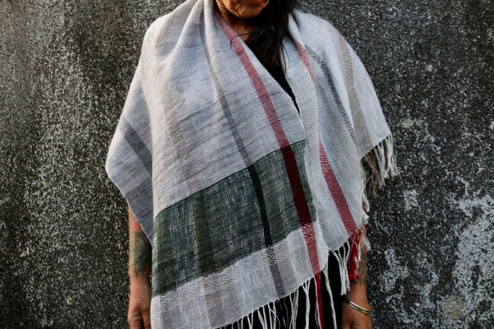 PREM TYLER HANDWEAVING Silver Shift