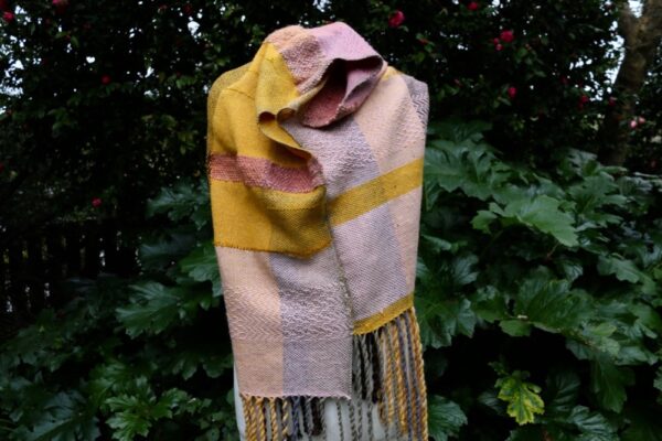Cape with Golds and Pink