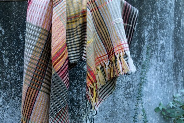 Wrap with Double Weave and Eucalyptus