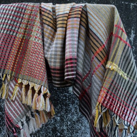 Wrap with Double Weave and Eucalyptus