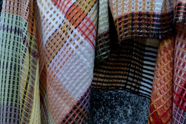 Wrap with Double Weave and Silk