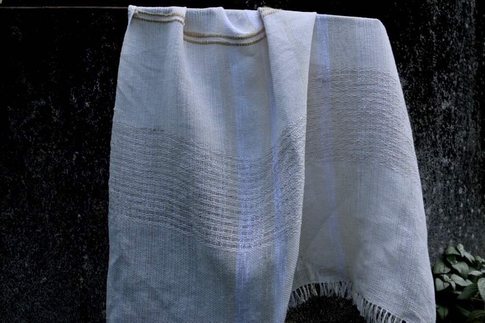 Baby Blanket with Tussah Silk