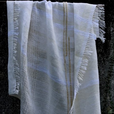 Baby Blanket with Tussah Silk