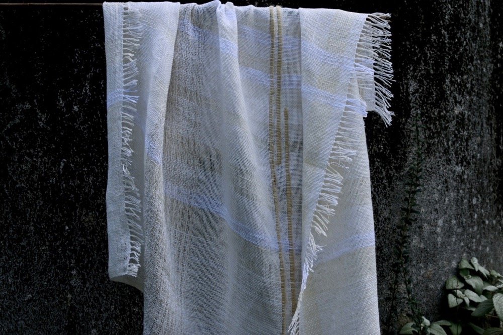 Baby Blanket with Tussah Silk