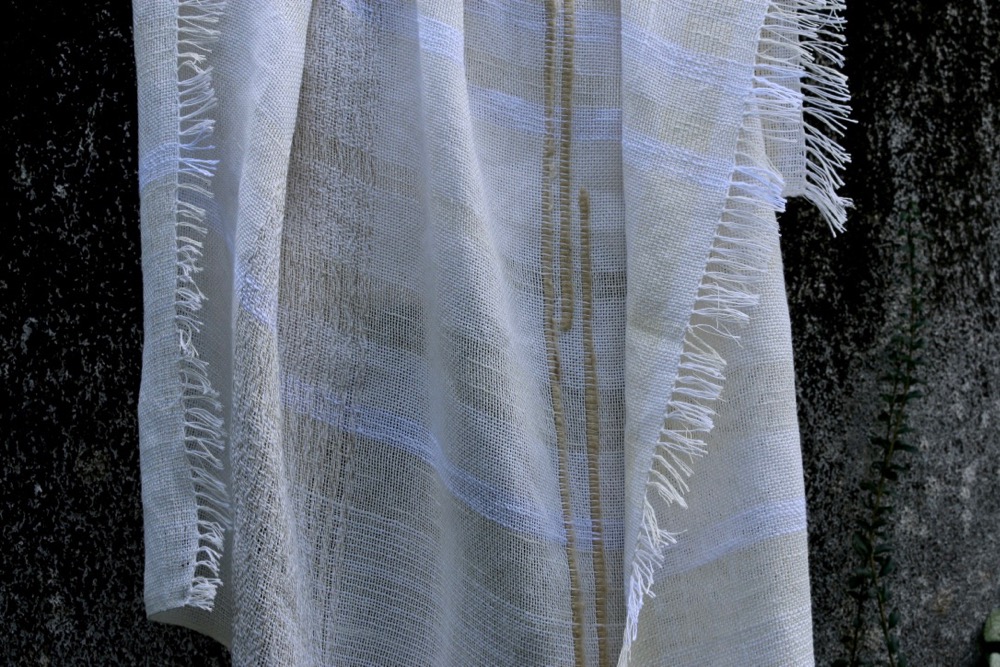 Baby Blanket with Tussah Silk