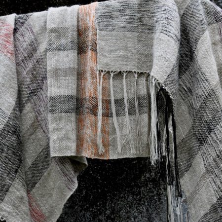 Linen Grid Blanket